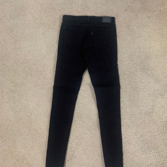 Levi 710 Black Jeans NWOT - Picture 3 of 4